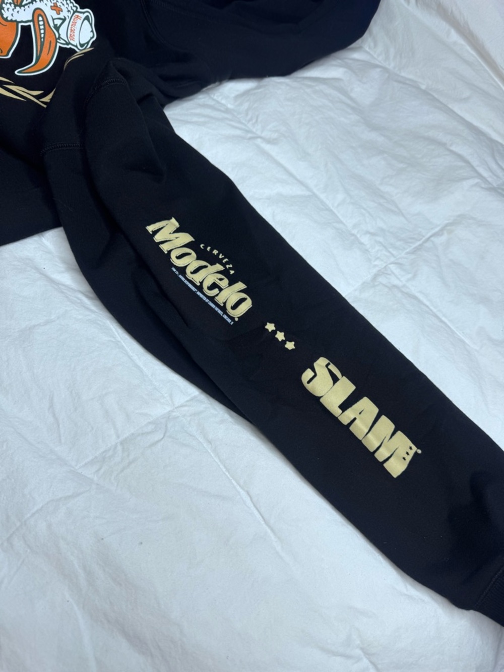 Modelo USA x SLAM Collab Hoodie Miami Hurricanes March Madness Sebastian Ibis - Picture 8 of 17